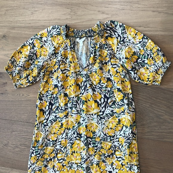 Garnet Hill Amelia 100% Linen Dress Size 4 - Picture 2 of 15